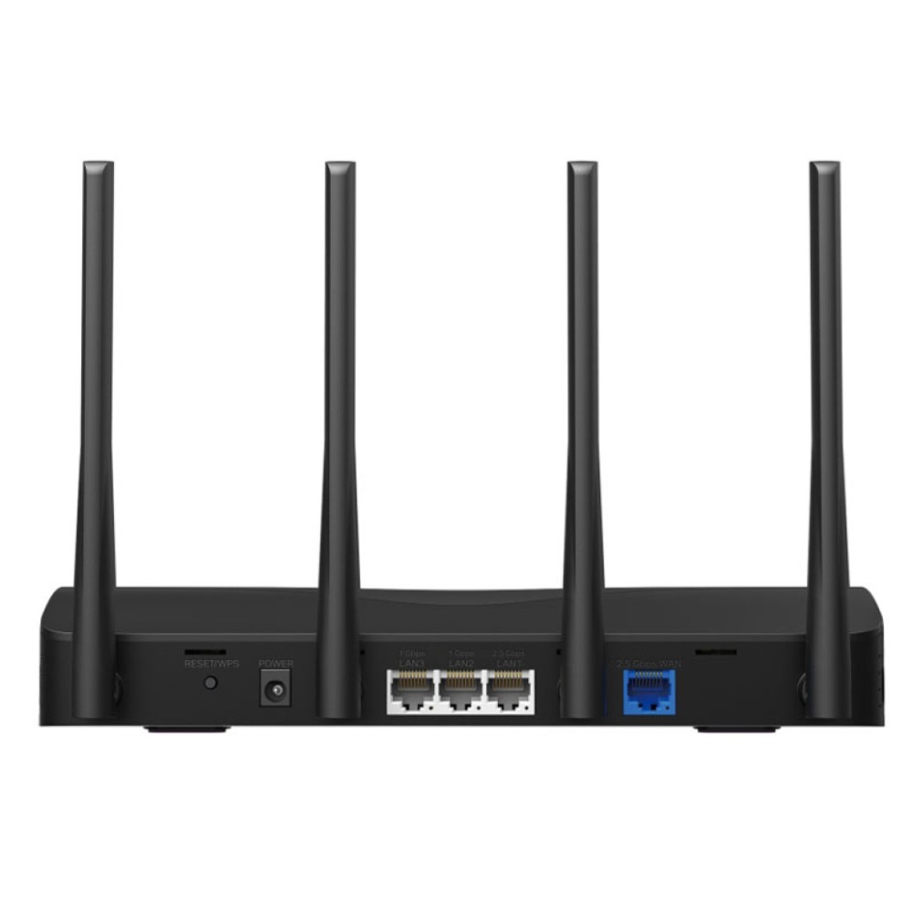 Usmerjevalnik brezžični MERCUSYS WiFi7 802.11be BE3600 3xLAN+WAN 4x antena (MR27BE) MERCUSYS Usmerjevalnik brezžični MERCUSYS WiFi7 802.11be BE3600 3xLAN+WAN 4x antena (MR27BE)
