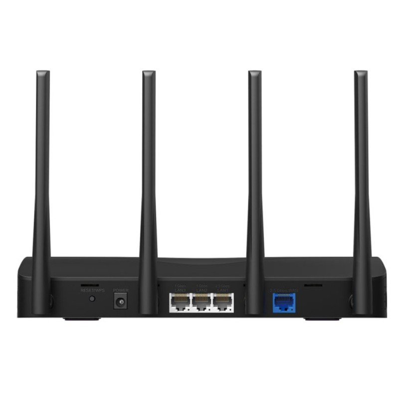Usmerjevalnik brezžični MERCUSYS WiFi7 802.11be BE3600 3xLAN+WAN 4x antena (MR27BE) MERCUSYS Usmerjevalnik brezžični MERCUSYS WiFi7 802.11be BE3600 3xLAN+WAN 4x antena (MR27BE)
