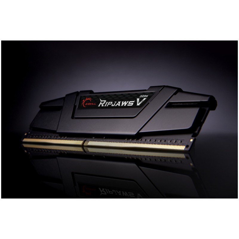 DDR4 32GB 3200MHz CL14 KIT (2x16GB) G.Skill Ripjaws XMP2.0 1,35V Gaming črna (F4-3200C14D-32GVK) G.Skill DDR4 32GB 3200MHz CL14 KIT (2x16GB) G.Skill Ripjaws XMP2.0 1,35V Gaming črna (F4-3200C14D-32GVK)
