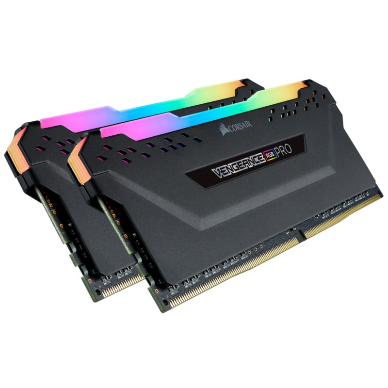 DDR4 32GB 3600MHz CL18 KIT (2x16GB) Corsair RGB Vengeance XMP2.0 1,35V Gaming črna (CMW32GX4M2D3600C18) CORSAIR DDR4 32GB 3600MHz CL18 KIT (2x16GB) Corsair RGB Vengeance XMP2.0 1,35V Gaming črna (CMW32GX4M2D3600C18)