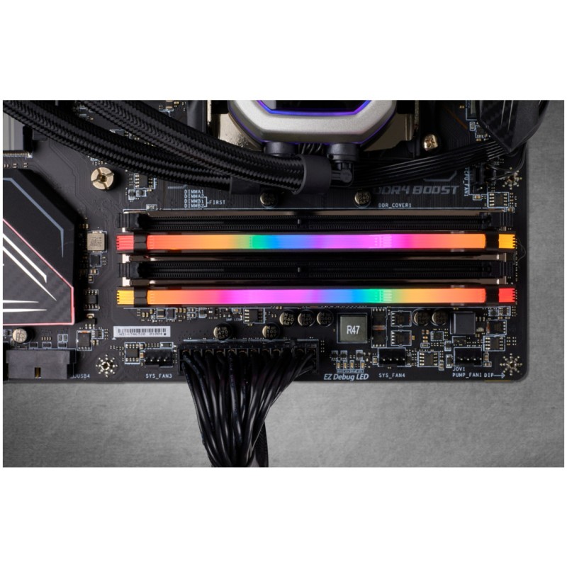 DDR4 32GB 3600MHz CL18 KIT (2x16GB) Corsair RGB Vengeance XMP2.0 1,35V Gaming črna (CMW32GX4M2D3600C18) CORSAIR DDR4 32GB 3600MHz CL18 KIT (2x16GB) Corsair RGB Vengeance XMP2.0 1,35V Gaming črna (CMW32GX4M2D3600C18)