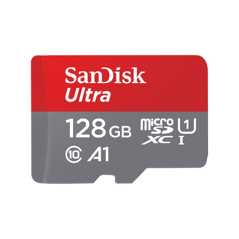 Spominska kartica SDXC-Micro 128GB Sandisk Ultra 100MB/s/UHS-I +adapter (SDSQUNR-128G-GN3MA) SANDISK Spominska kartica SDXC-Micro 128GB Sandisk Ultra 100MB/s/UHS-I +adapter (SDSQUNR-128G-GN3MA)