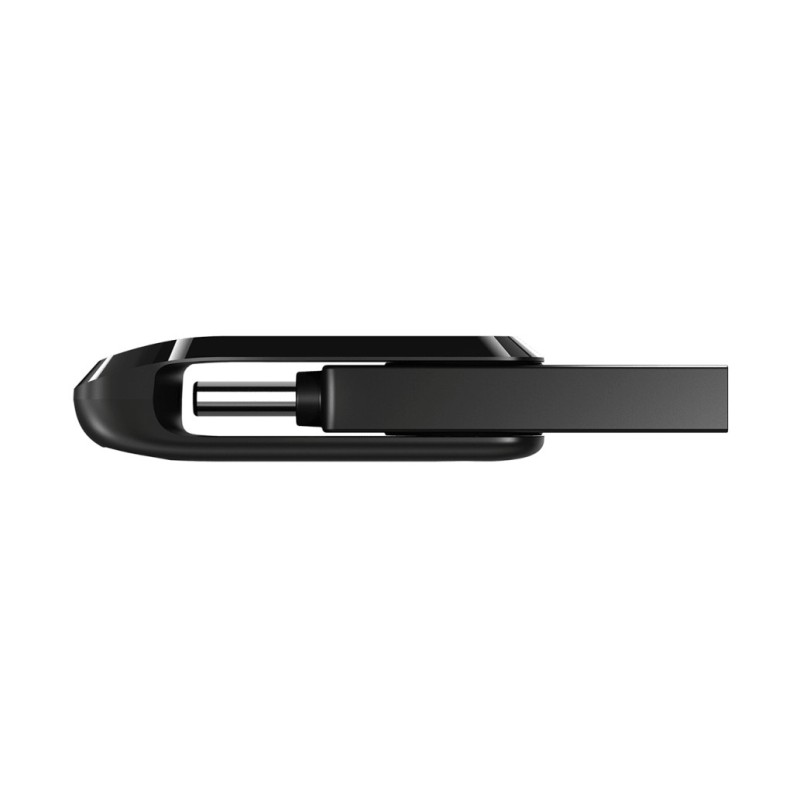 Spominski ključek 128GB USB 3.2/USB-C Sandisk Dual Drive Go 400MB/s plastičen vrtljiv črn (SDDDC3-128G-G46) SANDISK Spominski ključek 128GB USB 3.2/USB-C Sandisk Dual Drive Go 400MB/s plastičen vrtljiv črn (SDDDC3-128G-G46)