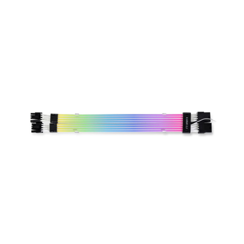 Kabel Lian Li Strimer Plus V2 Dual 8-Pin RGB, PCIe, za grafčno kartico, 30 cm Lian-Li Kabel Lian Li Strimer Plus V2 Dual 8-Pin RGB, PCIe, za grafčno kartico, 30 cm