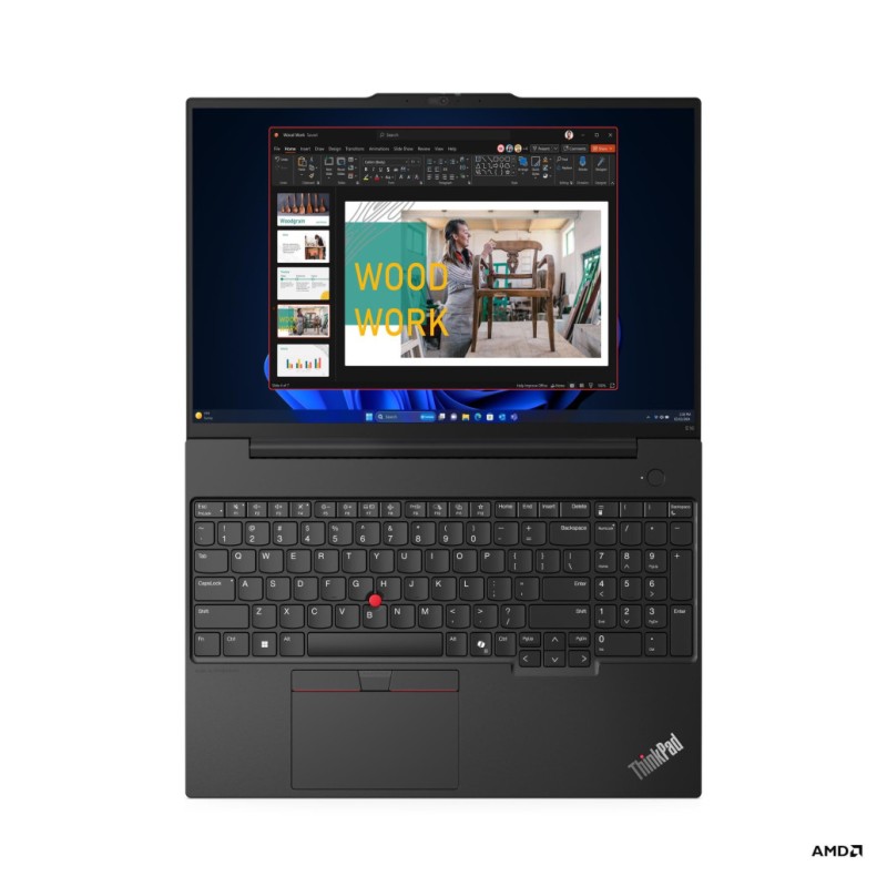 Prenosnik Lenovo 40,64 cm (16,0) ThinkPad E16 G2 1920x1200 IPS 300nit R5-7535HS/16GB/512GB/BL/FP/ALU/AMD Radeon 660M/Win11Pro (21M5002HSC) Lenovo Prenosnik Lenovo 40,64 cm (16,0) ThinkPad E16 G2 1920x1200 IPS 300nit R5-7535HS/16GB/512GB/BL/FP/ALU/AMD Radeon 660M/Win11Pro (21M5002HSC)