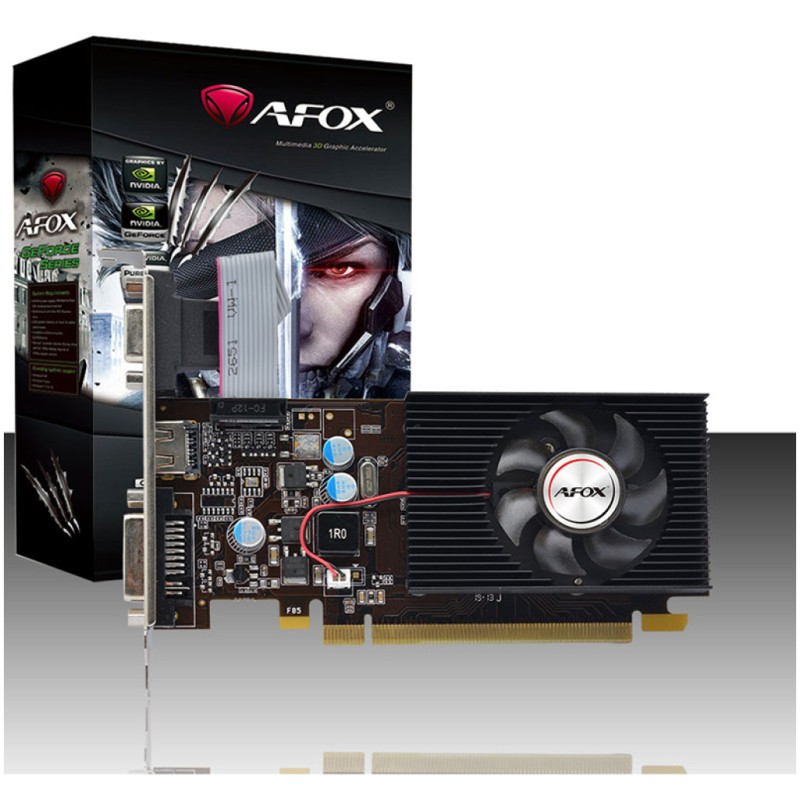 Grafična kartica nVidia GT210 AFOX G 210 - 1GB DDR2 - Low profile passivno hlajenje (AF210-1024D2LG2) AFOX Grafična kartica nVidia GT210 AFOX G 210 - 1GB DDR2 - Low profile passivno hlajenje (AF210-1024D2LG2)