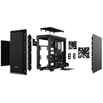 Ohišje Bequiet Pure Base 600 (BG021) MidiATX - črna Ohišje Bequiet Pure Base 600 (BG021) MidiATX - črna