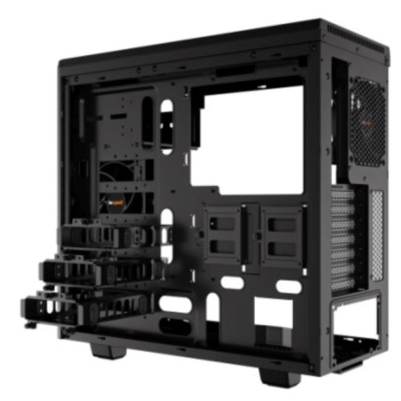 Ohišje Bequiet Pure Base 600 (BG021) MidiATX - črna be quiet! Ohišje Bequiet Pure Base 600 (BG021) MidiATX - črna