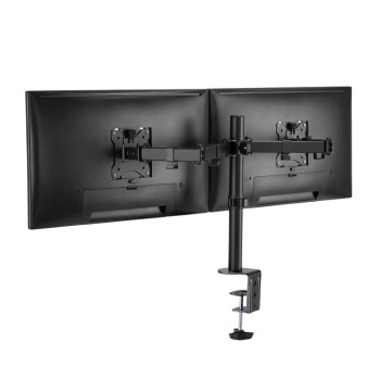 Nosilec za LCD monitor dvojni 33 - 82 cm (13"-32") do 8kg na roko - pritrditev na rob mize LogiLink (BP0098) Nosilec za LCD monitor dvojni 33 - 82 cm (13"-32") do 8kg na roko - pritrditev na rob mize LogiLink (BP0098)