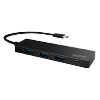 HUB USB-C => 3x USB 3.0 tip A 1x USB-C Thunderbolt 3 LogiLink (UA0311)