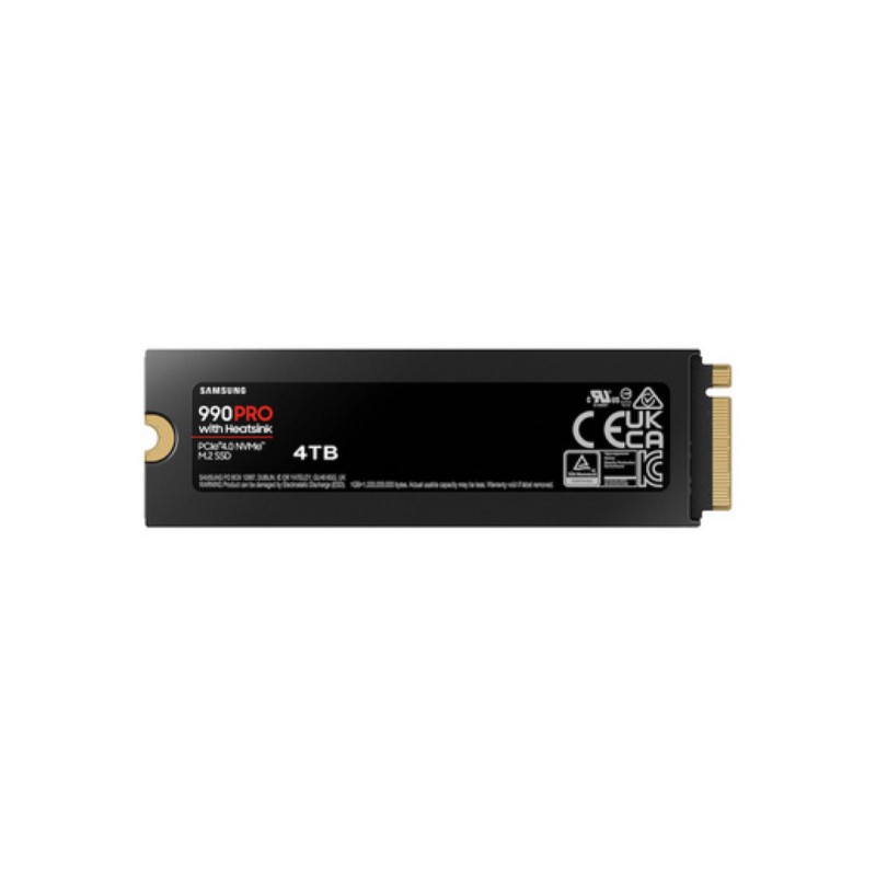 Disk SSD M.2 NVMe PCIe 4.0 4TB Samsung 990 PRO MLC s hladilnikom 2280 7450/6900MB/s s hladilnikom (MZ-V9P4T0CW) SAMSUNG Disk SSD M.2 NVMe PCIe 4.0 4TB Samsung 990 PRO MLC s hladilnikom 2280 7450/6900MB/s s hladilnikom (MZ-V9P4T0CW)