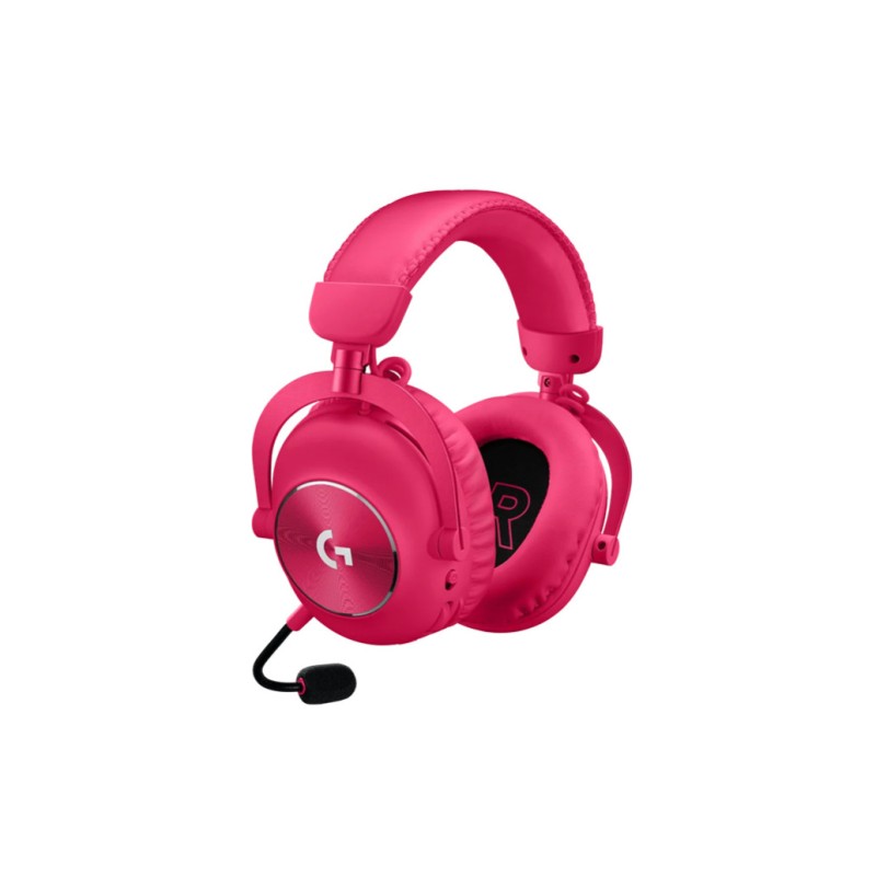 Slušalke brezžične Logitech naglavne z mikrofonom BT/RCA/USB G PRO X 2 LIGHTSPEED roza Gaming (981-001275) LOGITECH Slušalke brezžične Logitech naglavne z mikrofonom BT/RCA/USB G PRO X 2 LIGHTSPEED roza Gaming (981-001275)