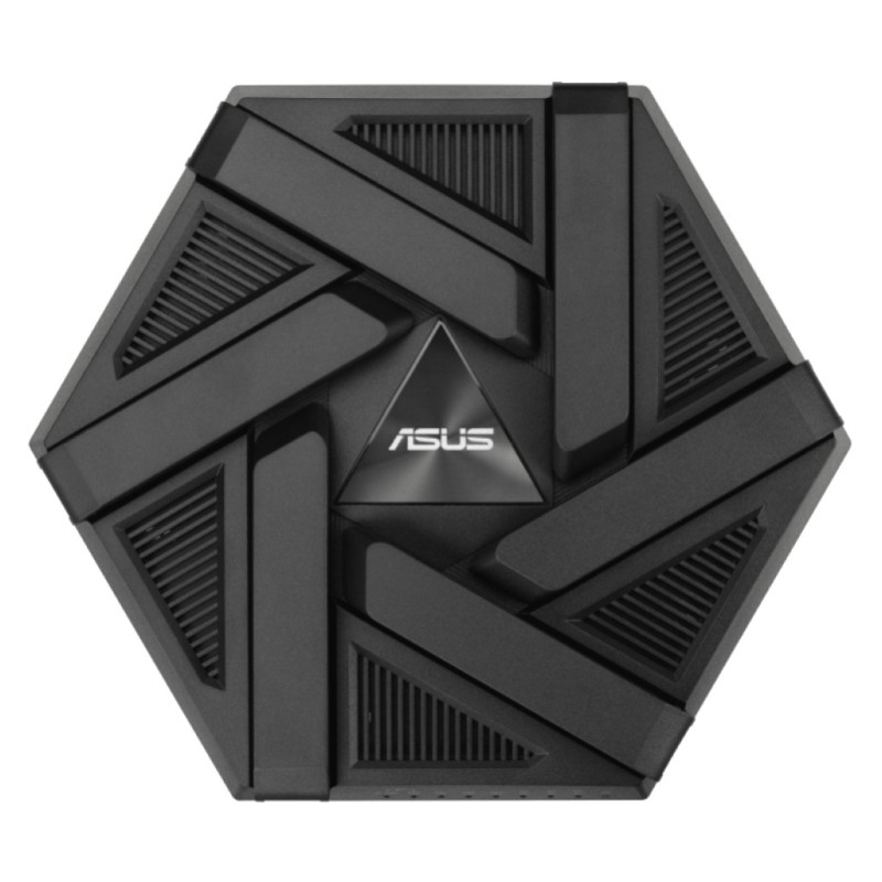 Usmerjevalnik brezžični Asus RT-AXE7800 WiFi6E 802.11ax AX7800 4804Mbit/s triband OFDMA MU-MIMO MESH 3xLAN 1xLAN/WAN2,5GB 1xLAN/WAN1GB 6x antena (90IG07B0-MU9B00)