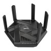 Usmerjevalnik brezžični Asus RT-AXE7800 WiFi6E 802.11ax AX7800 4804Mbit/s triband OFDMA MU-MIMO MESH 3xLAN 1xLAN/WAN2,5GB 1xLAN/WAN1GB 6x antena (90IG07B0-MU9B00)