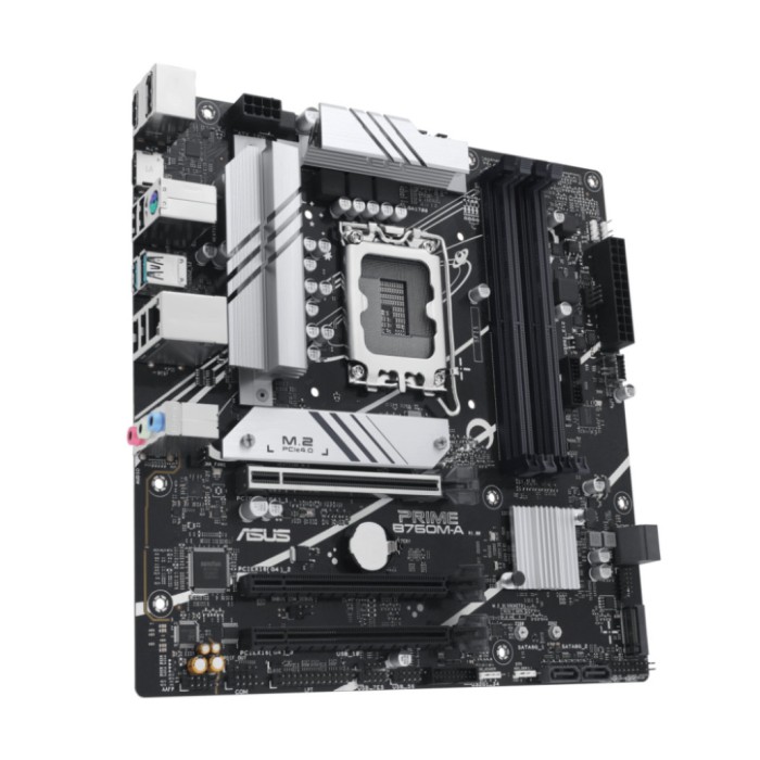 Osnovna plošča 1700 Asus PRIME B760M-A-CSM microATX 2xHDMI 2.1 1xDisplayPort 1.4 Osnovna plošča 1700 Asus PRIME B760M-A-CSM microATX 2xHDMI 2.1 1xDisplayPort 1.4