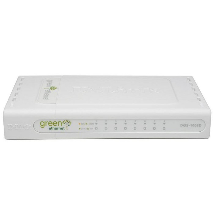 STIKALO 8-PORT D-link 100/1000 (DGS-1008D) STIKALO 8-PORT D-link 100/1000 (DGS-1008D)