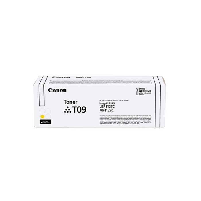 TONER Canon T09 Yellow za i-Sensys X C1127 (5.900 str.) TONER Canon T09 Yellow za i-Sensys X C1127 (5.900 str.)