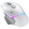 Miš Logitech brezžična G502 X Plus Premium optična gaming bela LightSpeed 25600DPI RGB (910-006171)