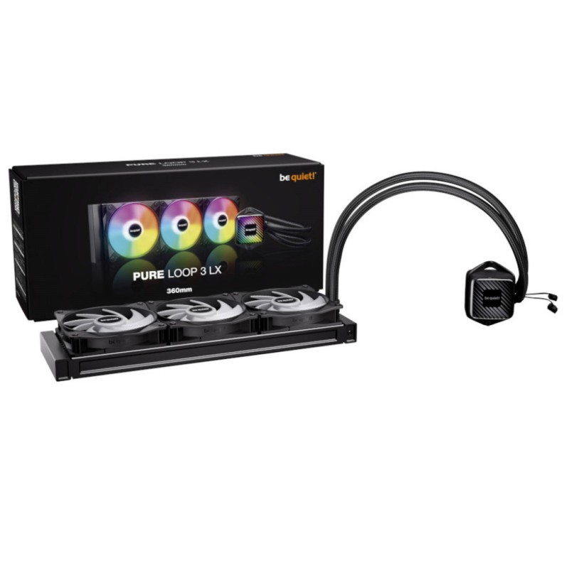 Vodno hlajenje be quiet! Pure Loop 3 LX - 360mm RGB črna (BW031EU) Beats Vodno hlajenje be quiet! Pure Loop 3 LX - 360mm RGB črna (BW031EU)