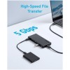 Priklopna postaja USB-C => Anker 10v1 2xHDMI 1xLAN 1xUSB3.2 2xUSB2.0 1xUSB-C3.2 1xUSB-C 100W Čitalec kartic(A83A2G11)