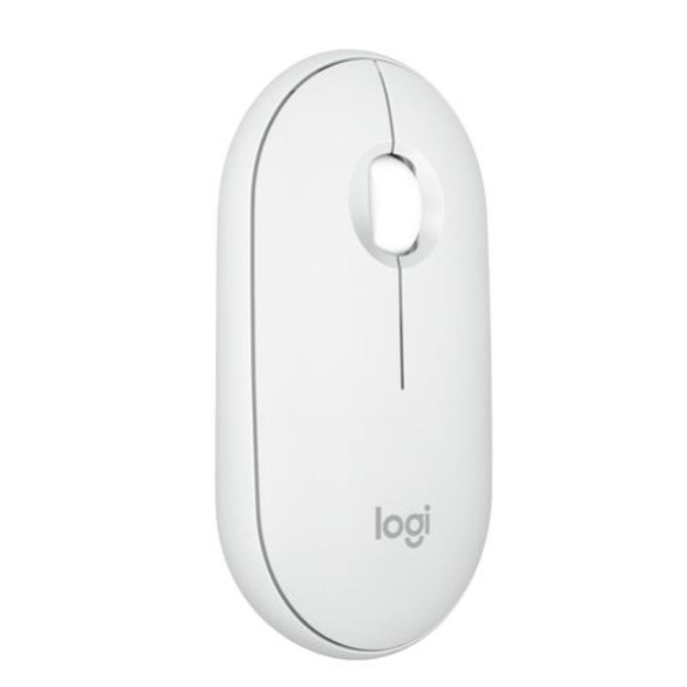 Miš brezžična Bluetooth Logitech M350S Pebble 2 4000DPI bela (910-007013) LOGITECH Miš brezžična Bluetooth Logitech M350S Pebble 2 4000DPI bela (910-007013)
