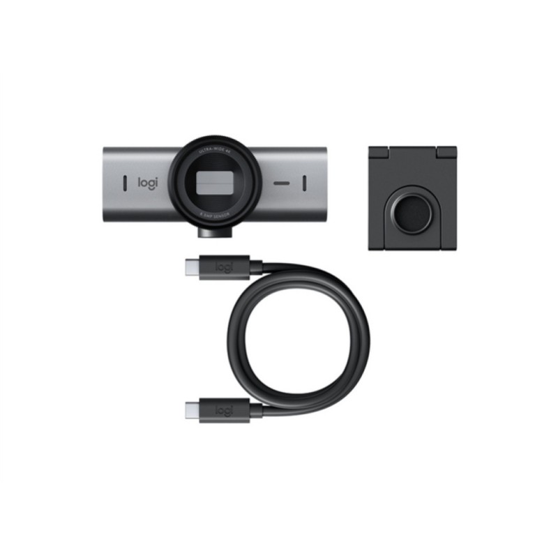 Spletna kamera Logitech MX Brio 8,5MP 4K UHD 30FPS 90° USB-C grafitna Autofokus 4xZoom dvojni mikrofon (960-001559) LOGITECH Spletna kamera Logitech MX Brio 8,5MP 4K UHD 30FPS 90° USB-C grafitna Autofokus 4xZoom dvojni mikrofon (960-001559)