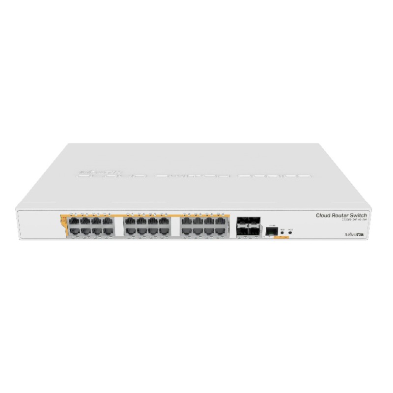 STIKALO 24-PORT 4x SFP Mikrotik 100/1000 PoE Managed Rack (CRS328-24P-4S+RM)