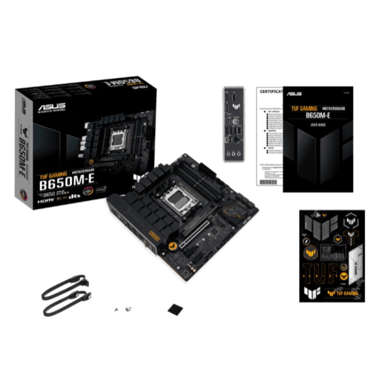 Osnovna plošča AM5 Asus TUF GAMING B650M-E microATX 1xHDMI 2.1 2xDisplayPort 1.4 ASUS Osnovna plošča AM5 Asus TUF GAMING B650M-E microATX 1xHDMI 2.1 2xDisplayPort 1.4