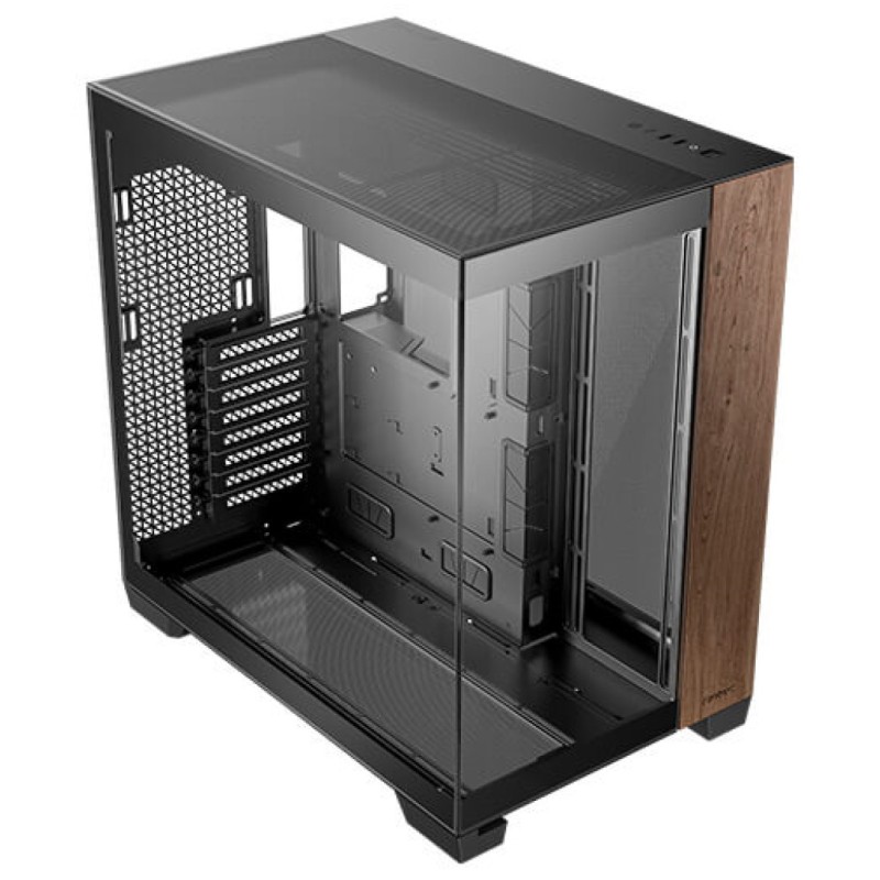 ANTEC C8 Wood Full-Tower okno črno/rjavo gaming ohišje ANTEC ANTEC C8 Wood Full-Tower okno črno/rjavo gaming ohišje