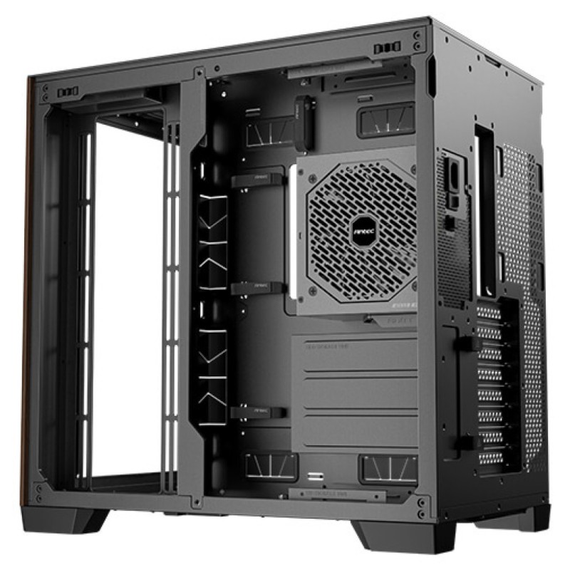 ANTEC C8 Wood Full-Tower okno črno/rjavo gaming ohišje ANTEC ANTEC C8 Wood Full-Tower okno črno/rjavo gaming ohišje