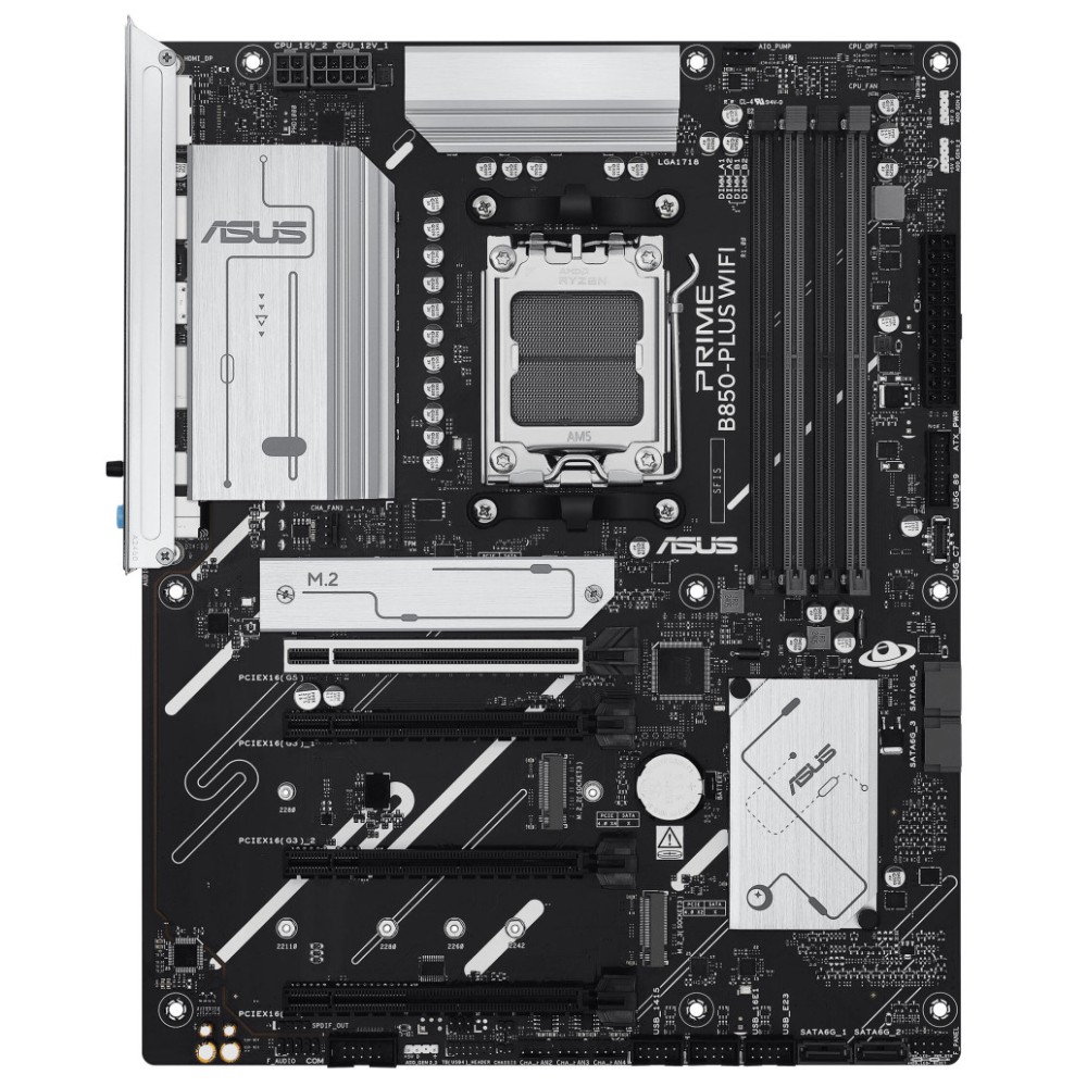 Osnovna plošča AM5 Asus Prime B850 Plus WiFi ATX 1xHDMI 1xDisplayPort ASUS Osnovna plošča AM5 Asus Prime B850 Plus WiFi ATX 1xHDMI 1xDisplayPort