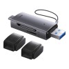 Zunanji čitalec kartic BASEUS Lite USB3.0/USB-C za SD TF (WKQX060113) Baseus Zunanji čitalec kartic BASEUS Lite USB3.0/USB-C za SD TF (WKQX060113)