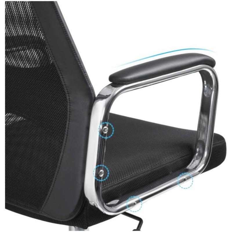 Pisarniški stol SONGMICS OBN33BK SONGMICS Pisarniški stol SONGMICS OBN33BK