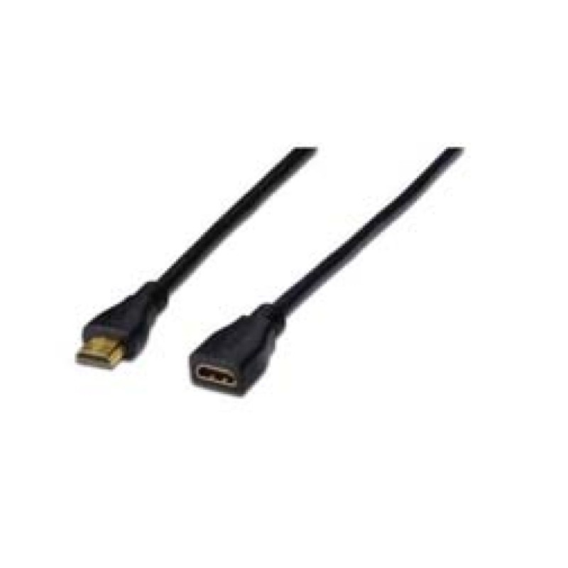 KABEL HDMI/HDMI M/F 2,0m podaljšek Digitus pozlačeni kontakti V1,4 (AK-330201-020-S) Digitus KABEL HDMI/HDMI M/F 2,0m podaljšek Digitus pozlačeni kontakti V1,4 (AK-330201-020-S)