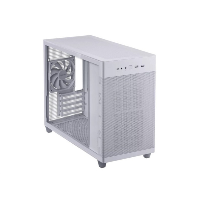 Ohišje Asus Prime AP201 - Seklena stranica miniATX - bela ASUS Ohišje Asus Prime AP201 - Seklena stranica miniATX - bela