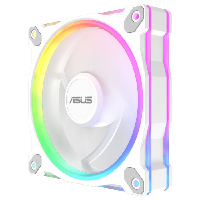 Ventilator Asus Prime MR120 120mm bela ARGB Ventilator Asus Prime MR120 120mm bela ARGB