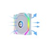 Ventilator Lian-Li UNI FAN SL Wireless 120mm bela ARGB (3 pack + kontroler) Lian-Li Ventilator Lian-Li UNI FAN SL Wireless 120mm bela ARGB (3 pack + kontroler)