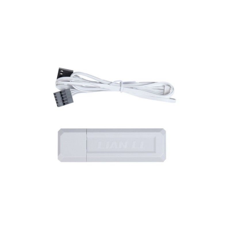 Ventilator Lian-Li UNI FAN SL Wireless 120mm bela ARGB (3 pack + kontroler) Lian-Li Ventilator Lian-Li UNI FAN SL Wireless 120mm bela ARGB (3 pack + kontroler)