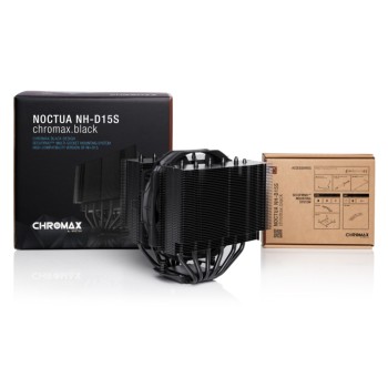 Zračni hladilnik Noctua NH-D15S Chromax Black - 24,6 dB 160mm črna (NH-D15S CH.BK)