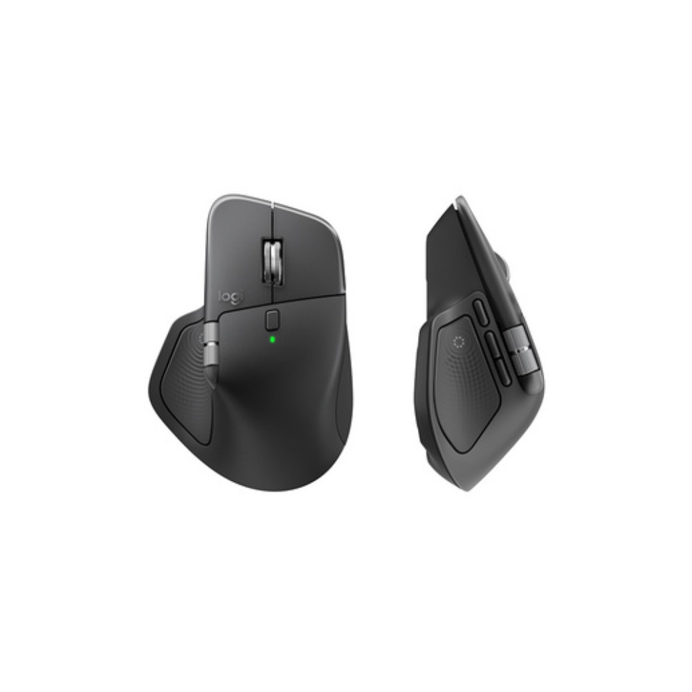 Miš brezžična + Bluetooth USB-C Logitech MX Master 4 8000DPI Bolt reciever grafitna (910-007562)