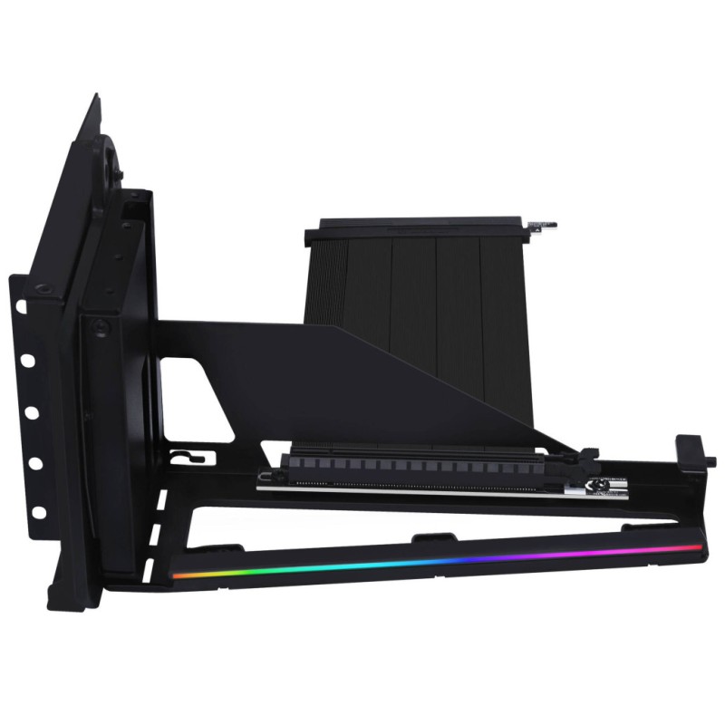 Nosilec grafične kartice Lian Li  z dvižnim kablom PCIe 5.0, RGB - črna