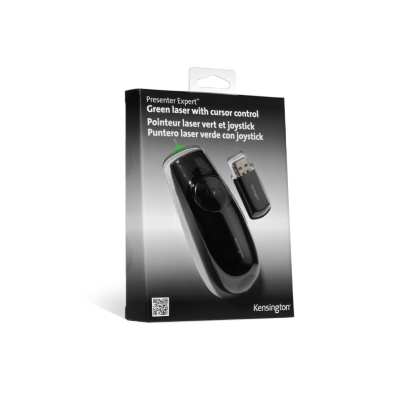 Presenter Kensington Expert K72426EU - zelen laser, domet do 45m