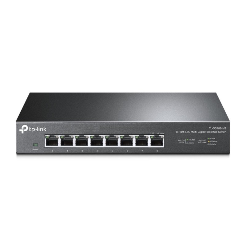 STIKALO 8-PORT TP-Link 2,5Gbp/s (TL-SG108-M2)