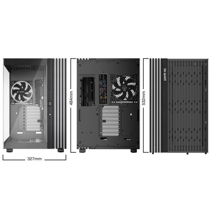 Ohišje Bequiet Light Base 900 FX Big Tower ATX - črna RGB