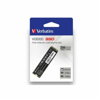 Disk SSD M.2 NVMe PCIe 3.0 256GB Verbatim Vi3000 2280 3300/3000MB/ (49373) Disk SSD M.2 NVMe PCIe 3.0 256GB Verbatim Vi3000 2280 3300/3000MB/ (49373)