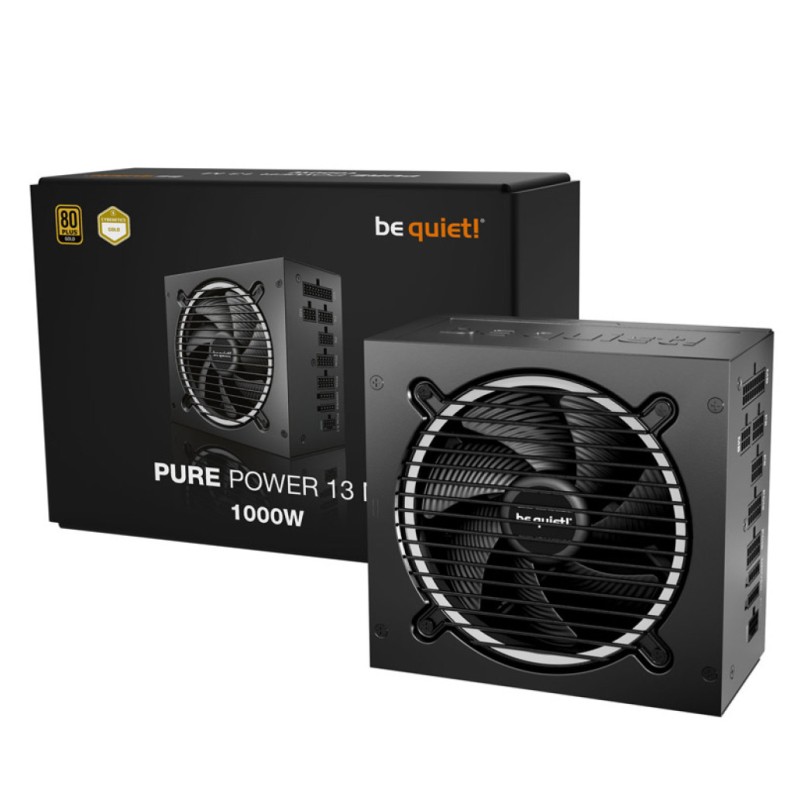 Napajalnik - 1000W be quiet! Pure Power 13 M 80Plus Gold 94,4% ATX 3.1 (Gen5) Modular črna (BP028EU)