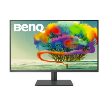 Monitor BenQ 80 cm (31,5") PD3205U 3840x2160 grafično oblikovanje IPS 5ms HDMI DisplayPort USB-C 90W 2xUSB3.2 Pivot Zvočniki 2x5W  sRGB99% KVM HDR10 črna 9300K 5000K 6500K