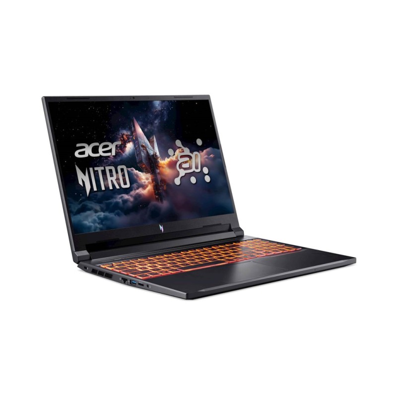 Prenosnik Acer 40,64 cm (16,0) Nitro V 16 1920x1200 IPS 180Hz Ryzen 7 260/16GB/SSD1TB/BL RGB/RTX5070-8GB/Brez OS (NH.U1FEX.008)