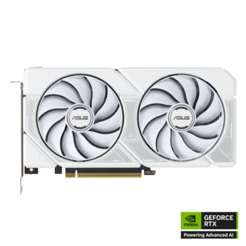 Grafična kartica nVidia RTX5060Ti Asus DUAL OC bela - 16GB GDDR7 (90YV0MH6-M0NA00) ASUS Grafična kartica nVidia RTX5060Ti Asus DUAL OC bela - 16GB GDDR7 (90YV0MH6-M0NA00)