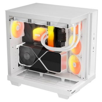Ohišje be quiet! Light Base 500 LX microATX - bela RGB